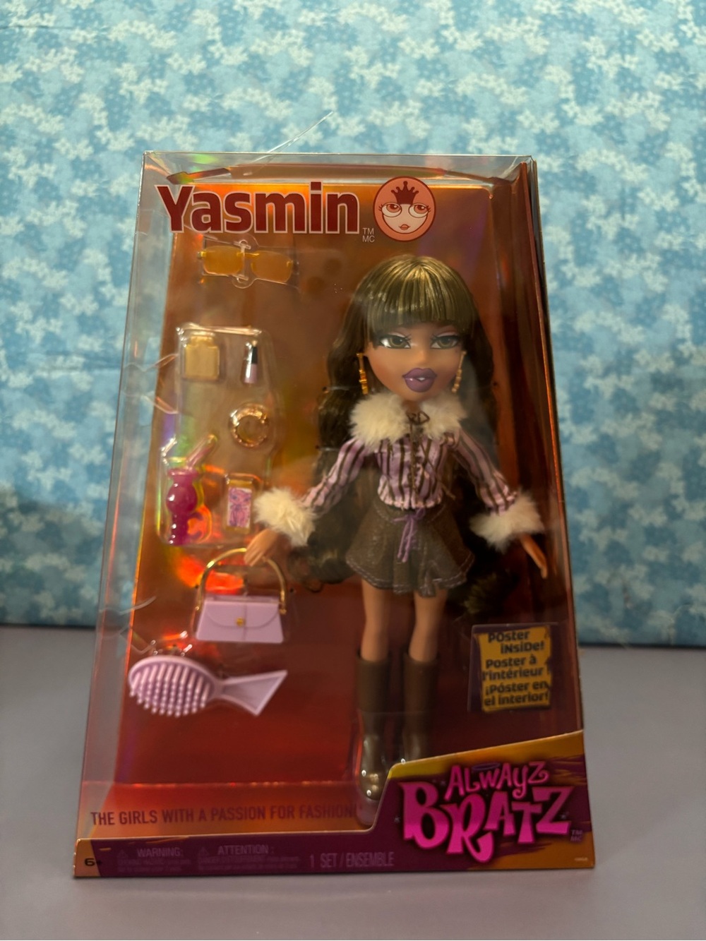 Always Bratz Yasmin Fashion Doll - Purple Outfit